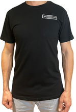 Load image into Gallery viewer, BLACK WOODYA BOXED LOGO T-SHIRT
