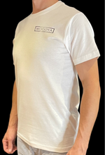 Load image into Gallery viewer, WHITE WOODYA BOXED LOGO T-SHIRT
